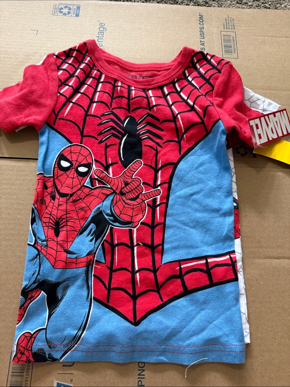Marvel Spider-Man shirts or pj shirts
